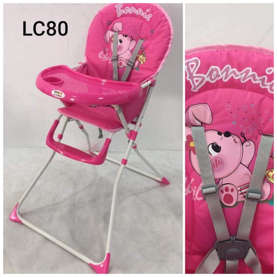 Silla Para Comer De Bebé Wonder Baby Rosa